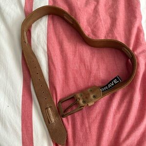 BRAVE leather belt